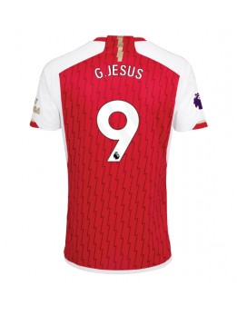 Arsenal Gabriel Jesus #9 Replika Hemmakläder 2023-24 Kortärmad
